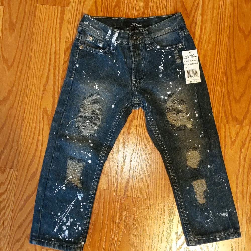 Boys 3T ripped jeans